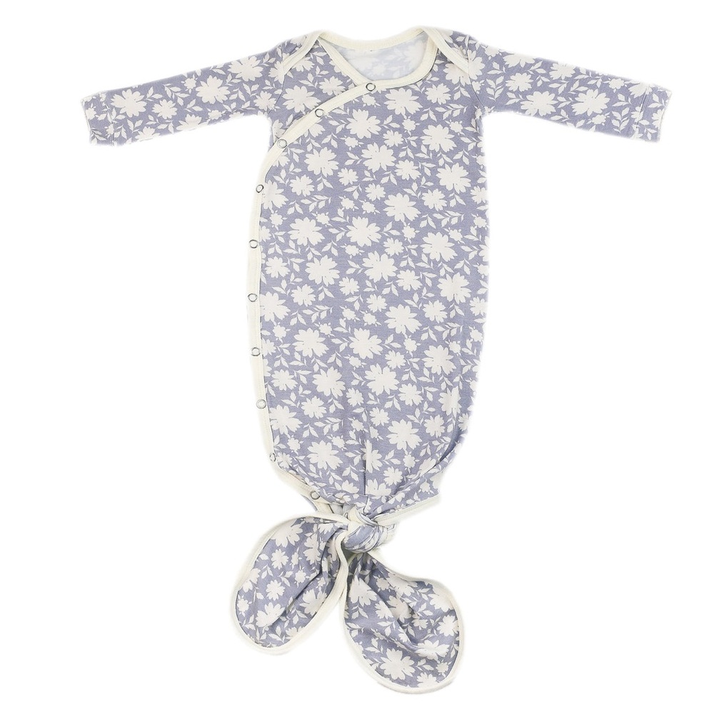 Copper Pearl Newborn Knotted Gown “Lacie”